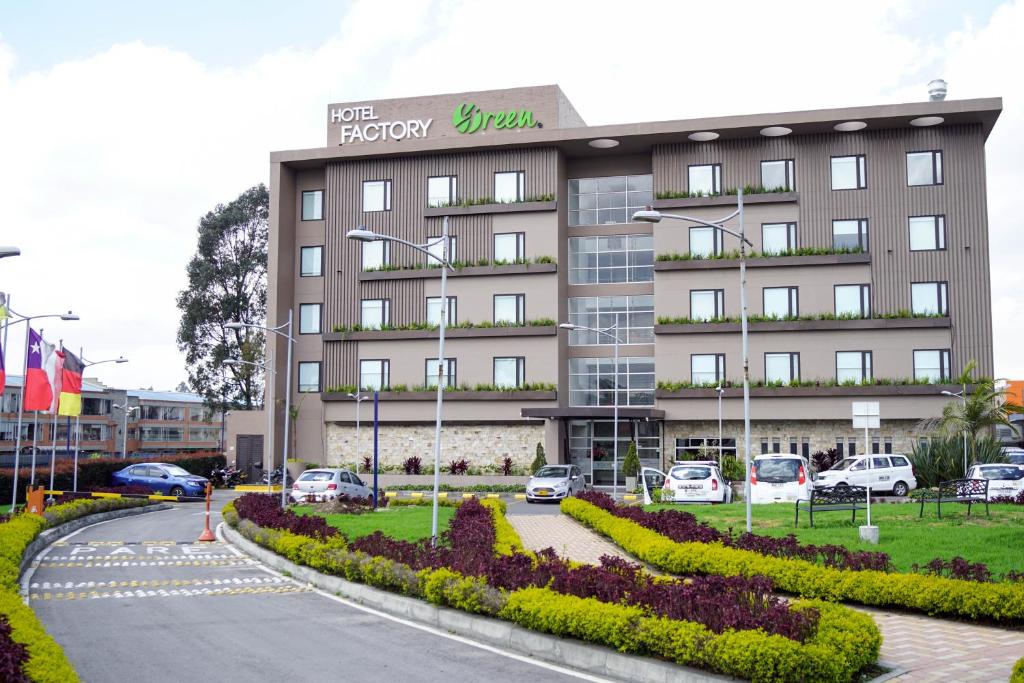 Budova, kde se hotel nachází