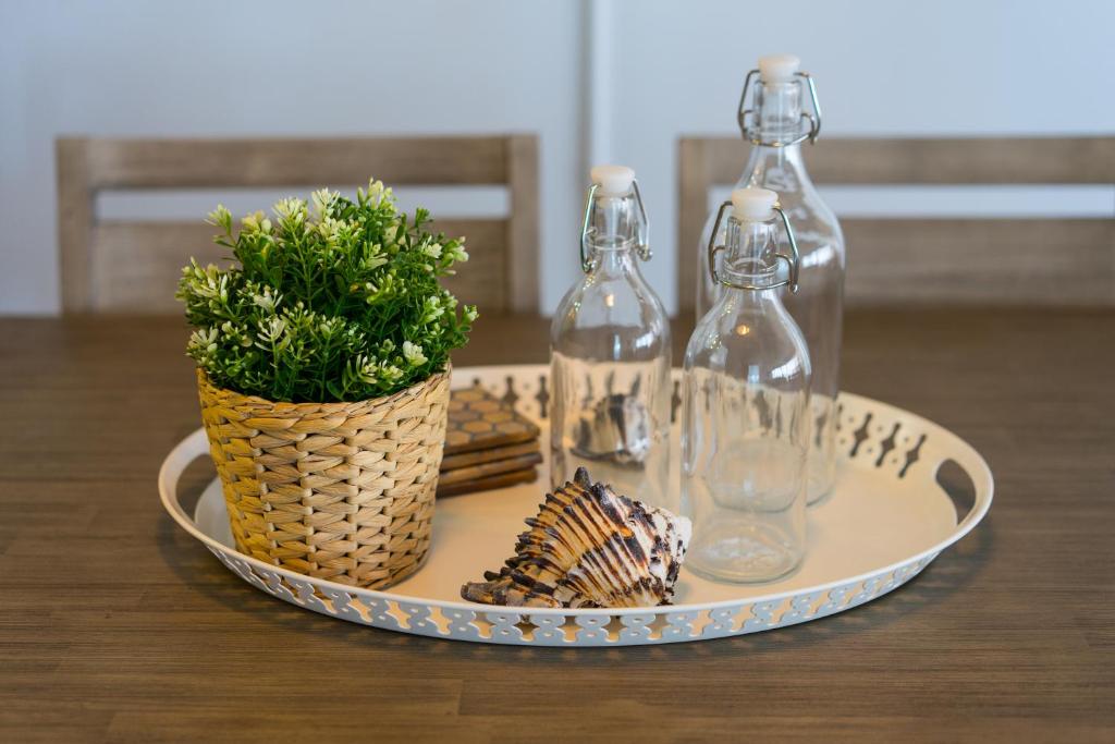 Nápoje v ubytování Kawama Yacht Club Apartment