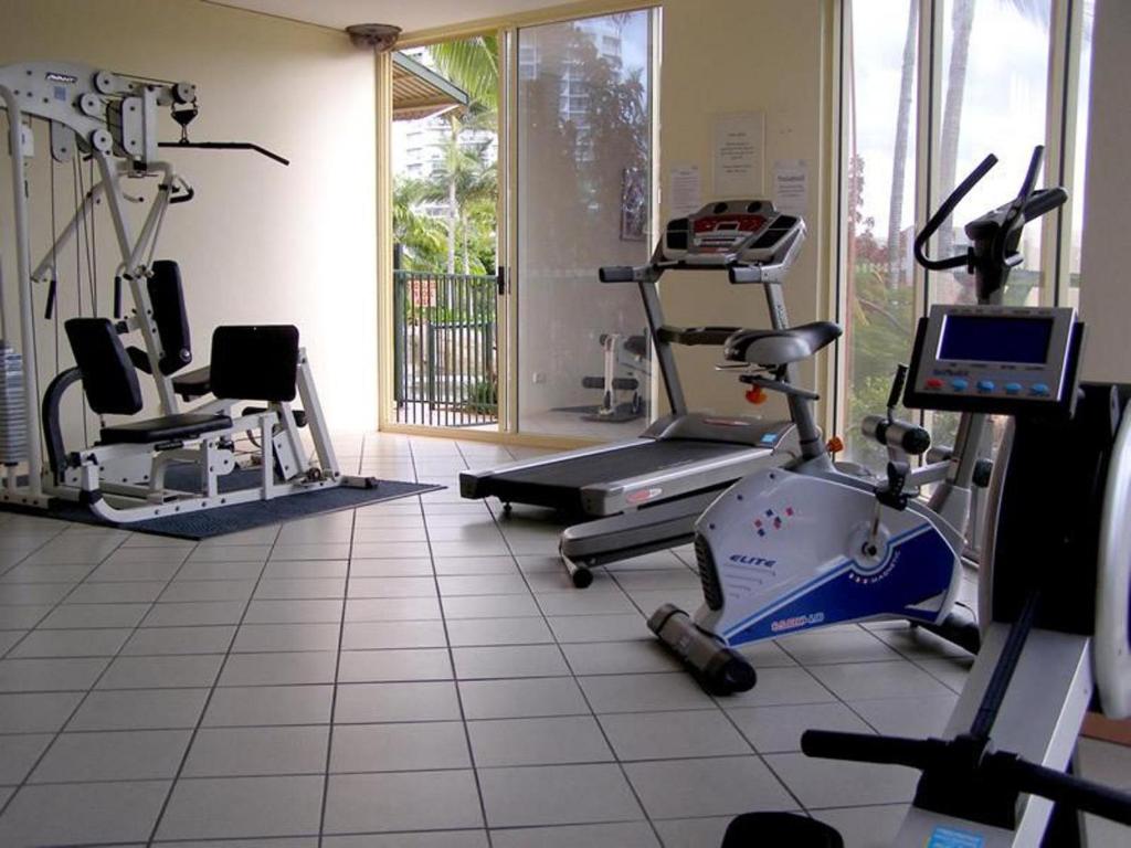 Fitness centrum a/nebo fitness zařízení v ubytování Paradise Island Resort