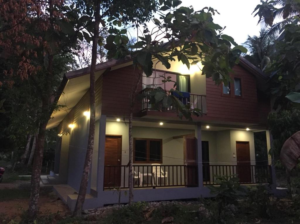 Budova, kde se bed and breakfast nachází