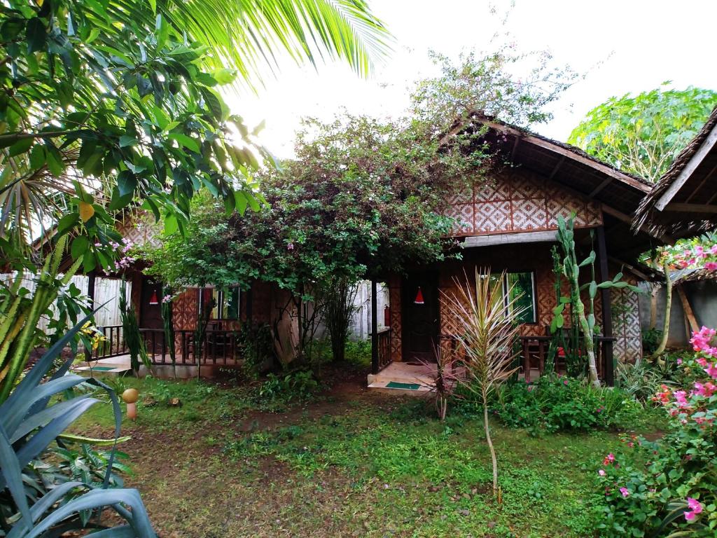 Zahrada ubytování Reggae Guesthouse