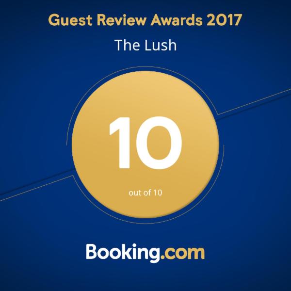 Certifikát, hodnocení, plakát nebo jiný dokument vystavený v ubytování The Lush