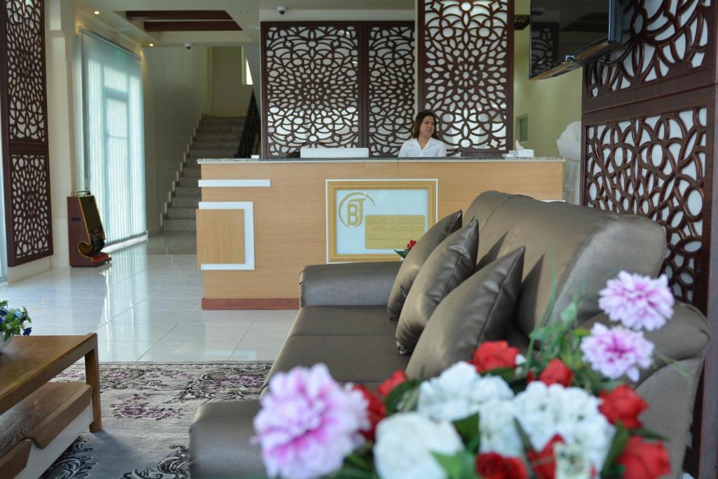 Posezení v ubytování Bahla Jewel Hotel Apartments
