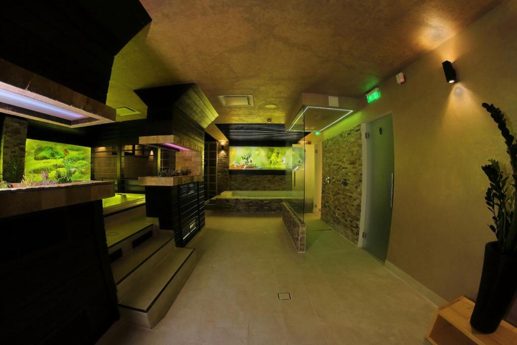 Kuchyň nebo kuchyňský kout v ubytování Hotel Relax Sovata
