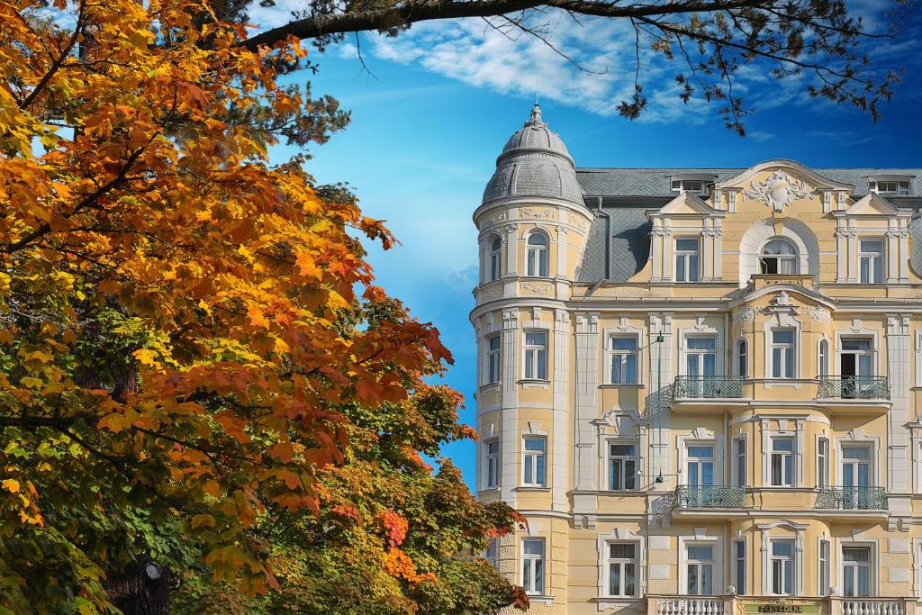 Budova, v ktorej sa hotel nachádza