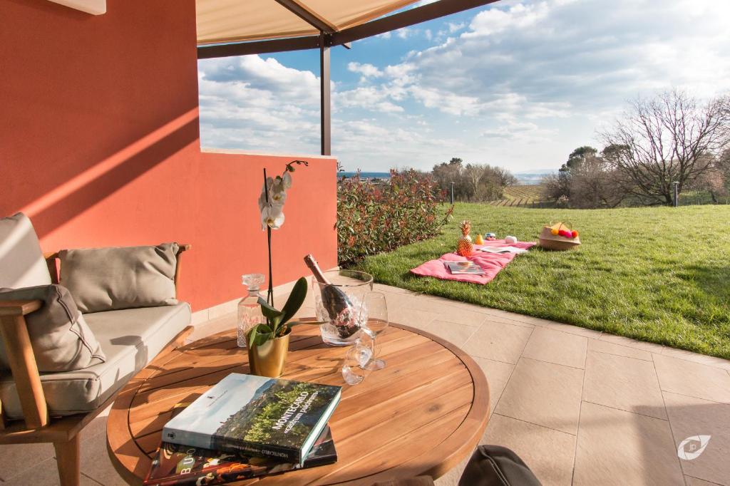 Zahrada ubytování Buonamico Wine Resort
