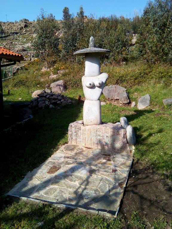 A garden outside O Rincón de David
