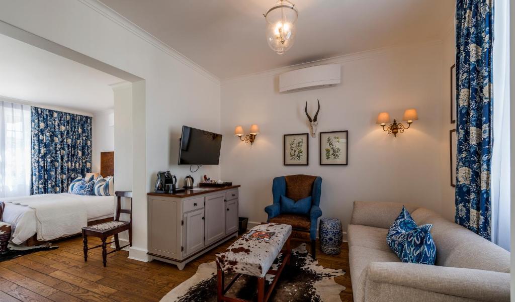 TV in/ali zabaviščno središče v nastanitvi Drostdy Hotel