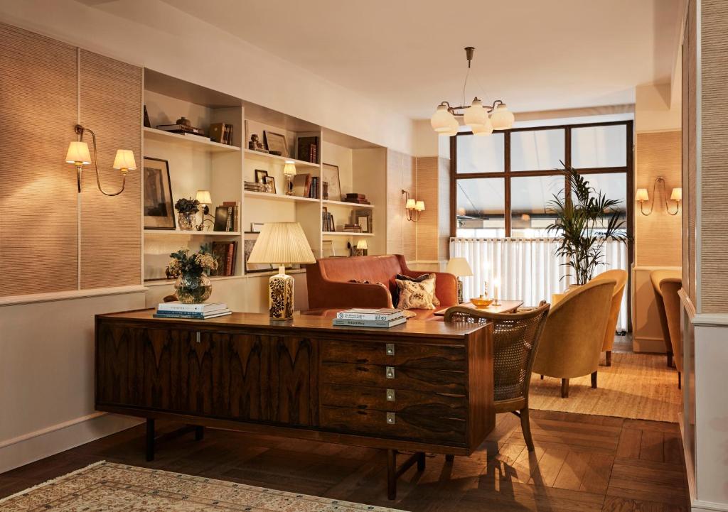 Posezení v ubytování Hotel Sanders