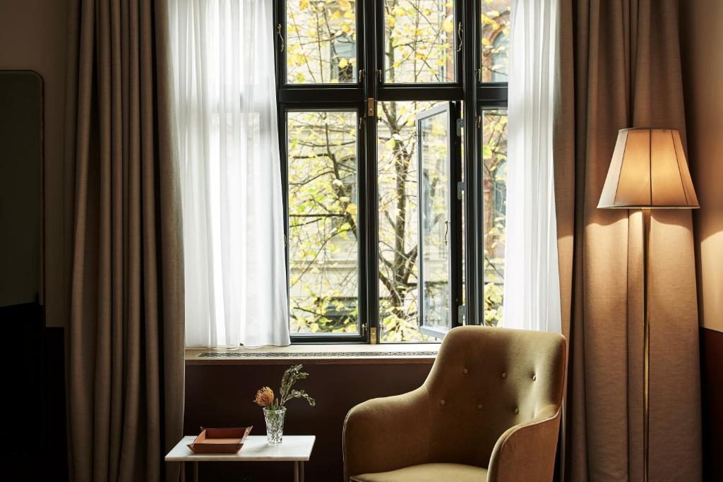 Posezení v ubytování Hotel Sanders