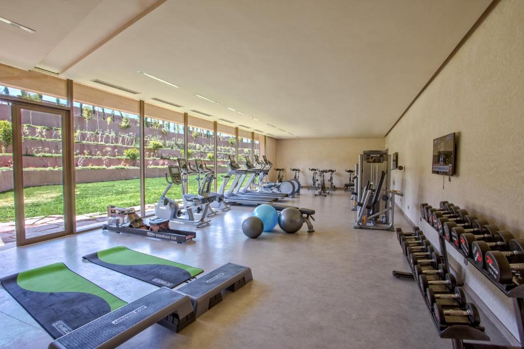 Fitness centrum a/nebo fitness zařízení v ubytování Be Live Collection Marrakech Adults Only All inclusive