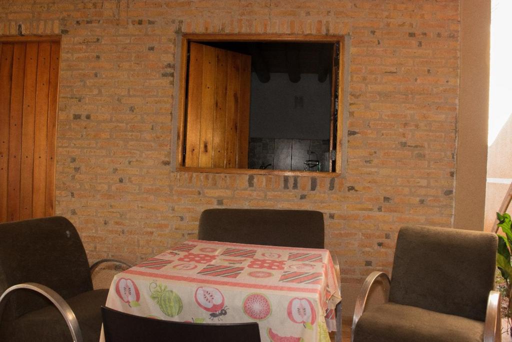 Posezení v ubytování Duplex Macuco