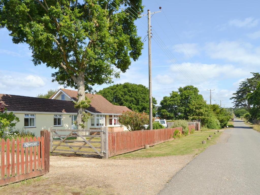 The building where the vacation home is located 