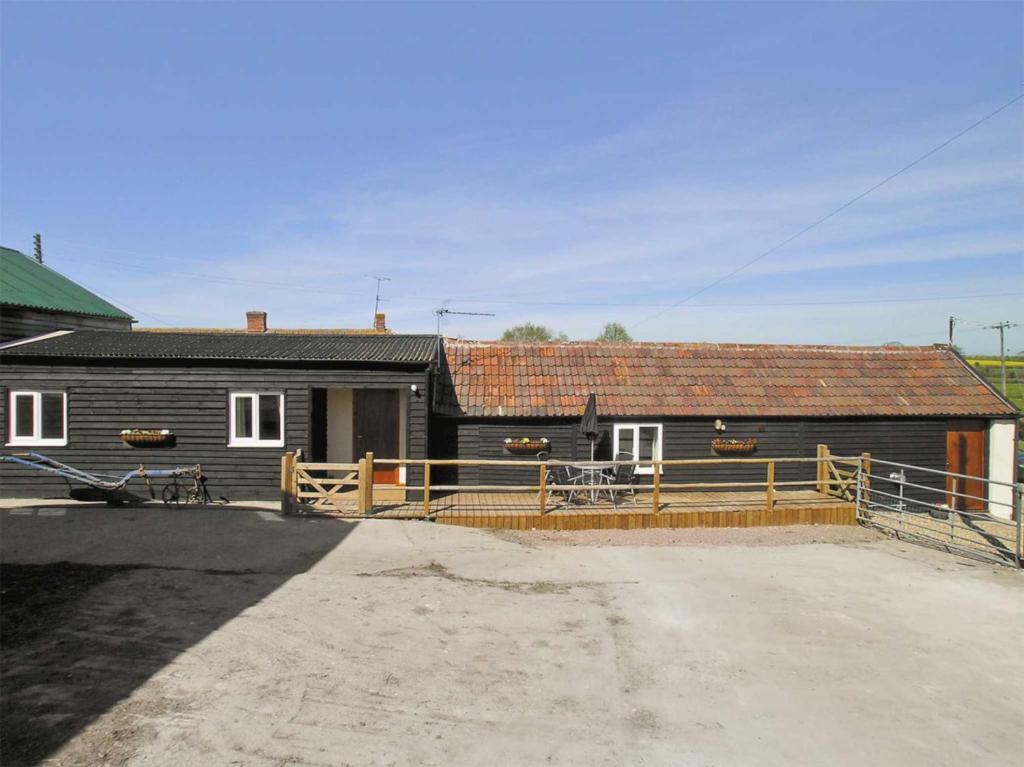 The building where the vacation home is located 