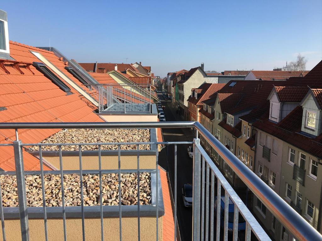 Balkón nebo terasa v ubytování Gästehaus Luise
