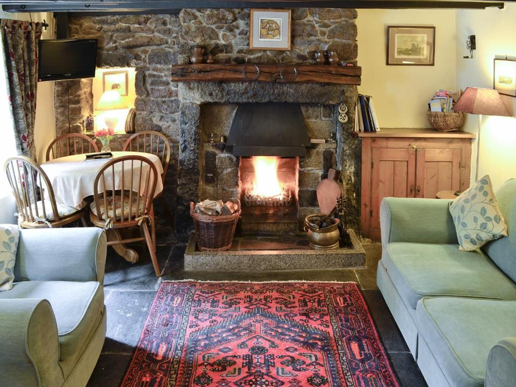 A seating area at Paddock Cottage 