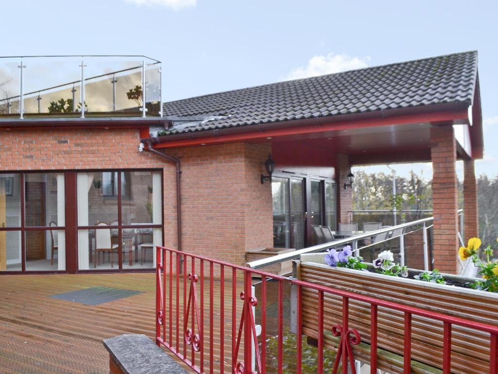 A balcony or terrace at Bishops Hill View 