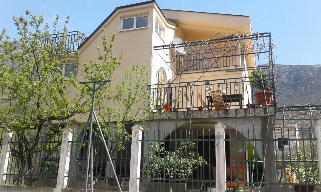 Balkón nebo terasa v ubytování Danijela Apartmani