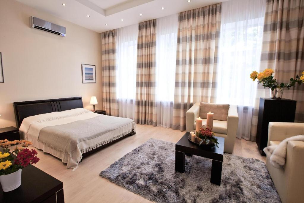 Postel nebo postele na pokoji v ubytování Hotel Dom Aktera