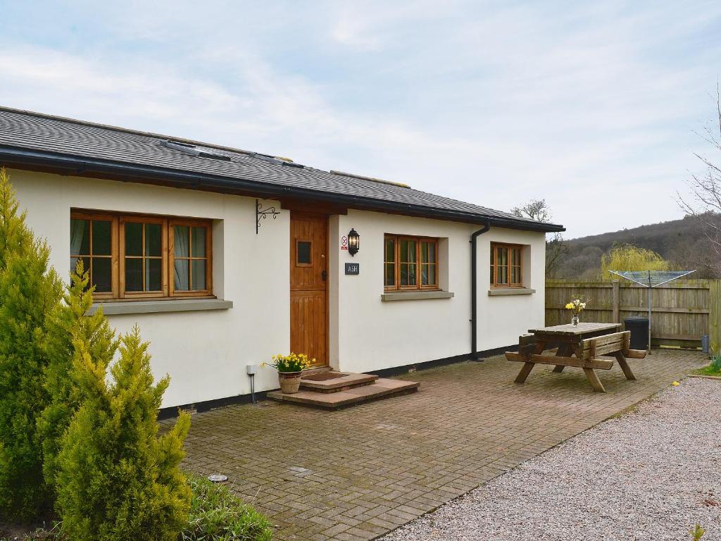 The building where the vacation home is located 