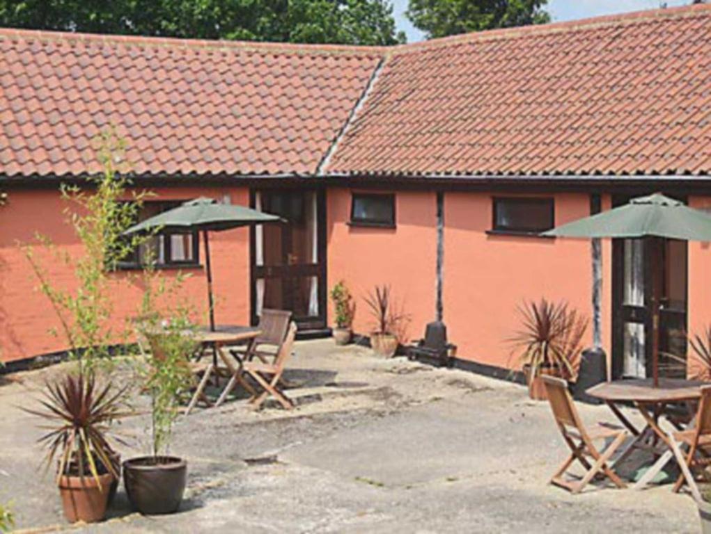 The building where the vacation home is located 