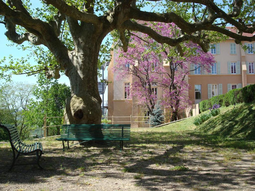 Zahrada ubytování Domaine Lyon Saint Joseph