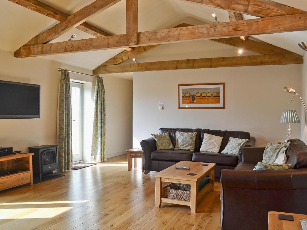 A seating area at Mere Farm Barns 
