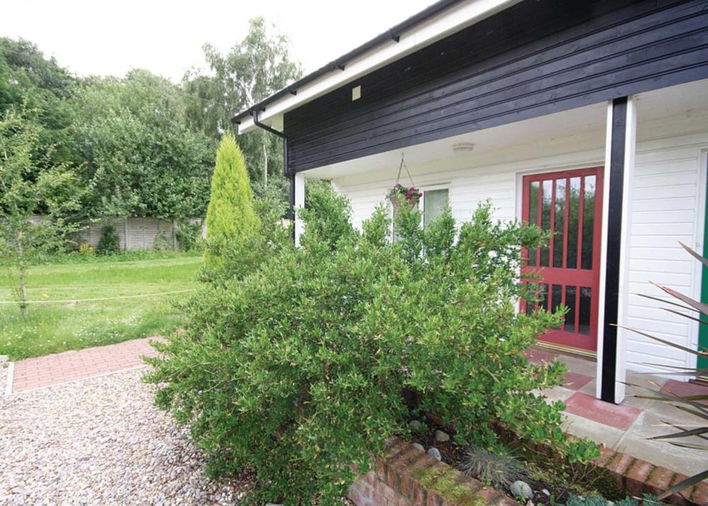 The building where the vacation home is located 