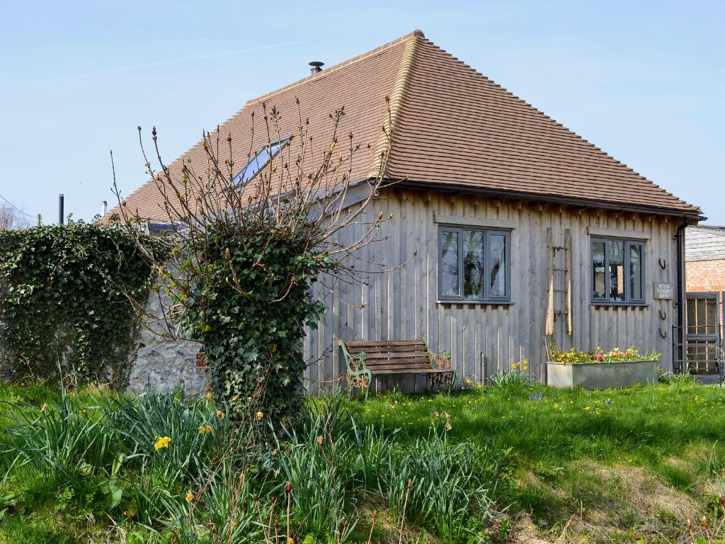 The building where the vacation home is located 