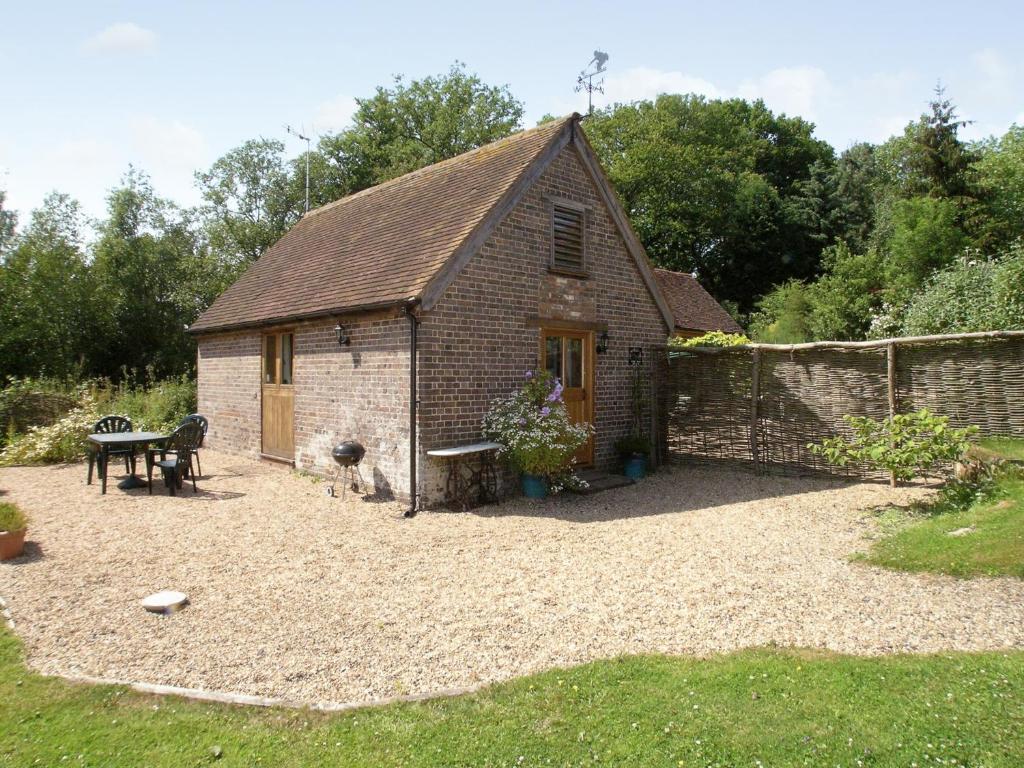 The building where the vacation home is located 