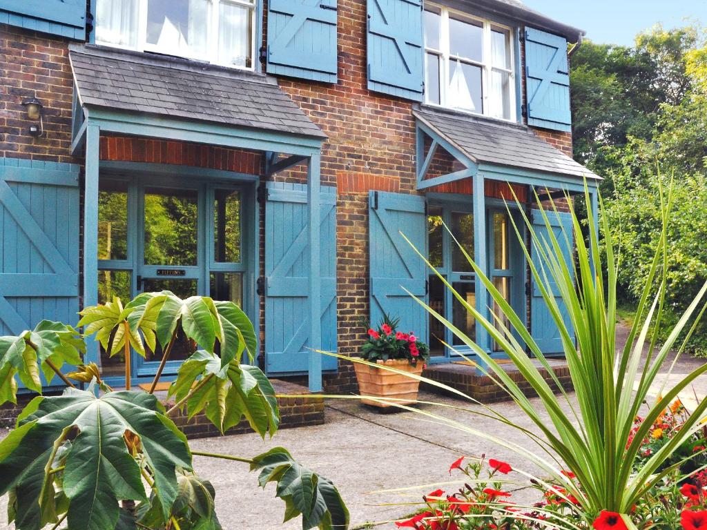 The building where the vacation home is located 