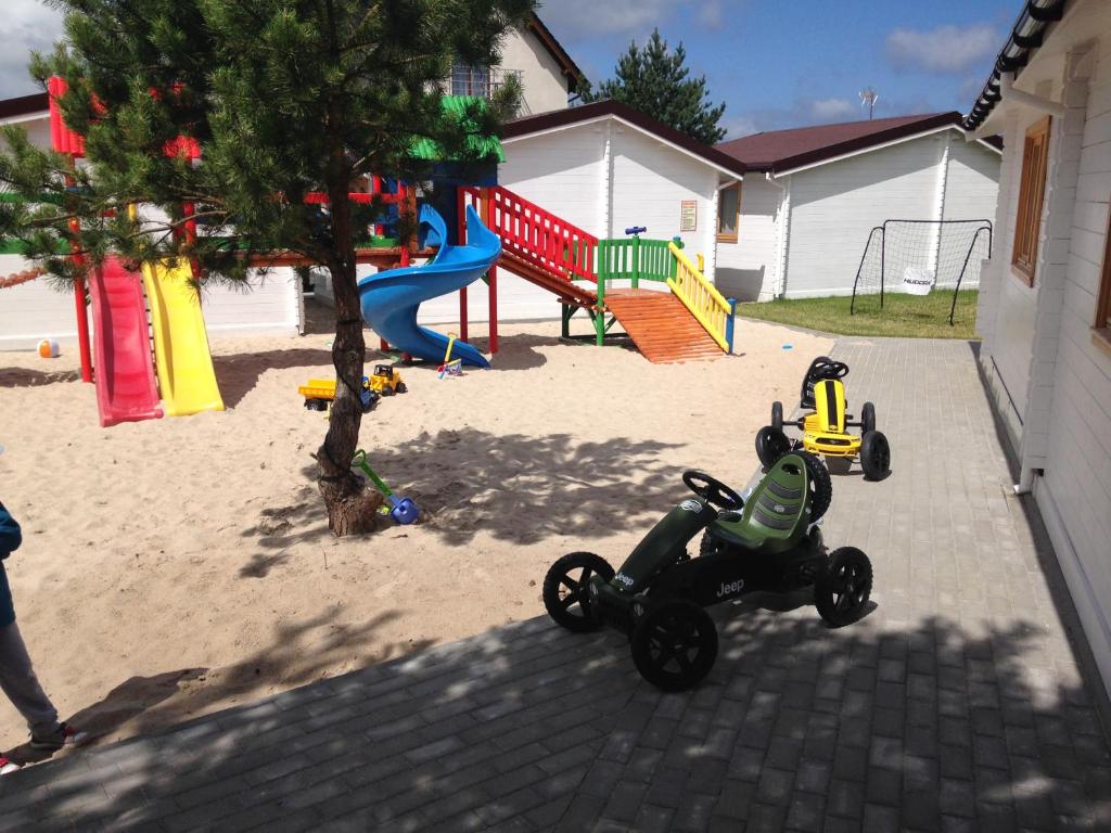 Herní místnost nebo prostor pro děti v ubytování Bingo
