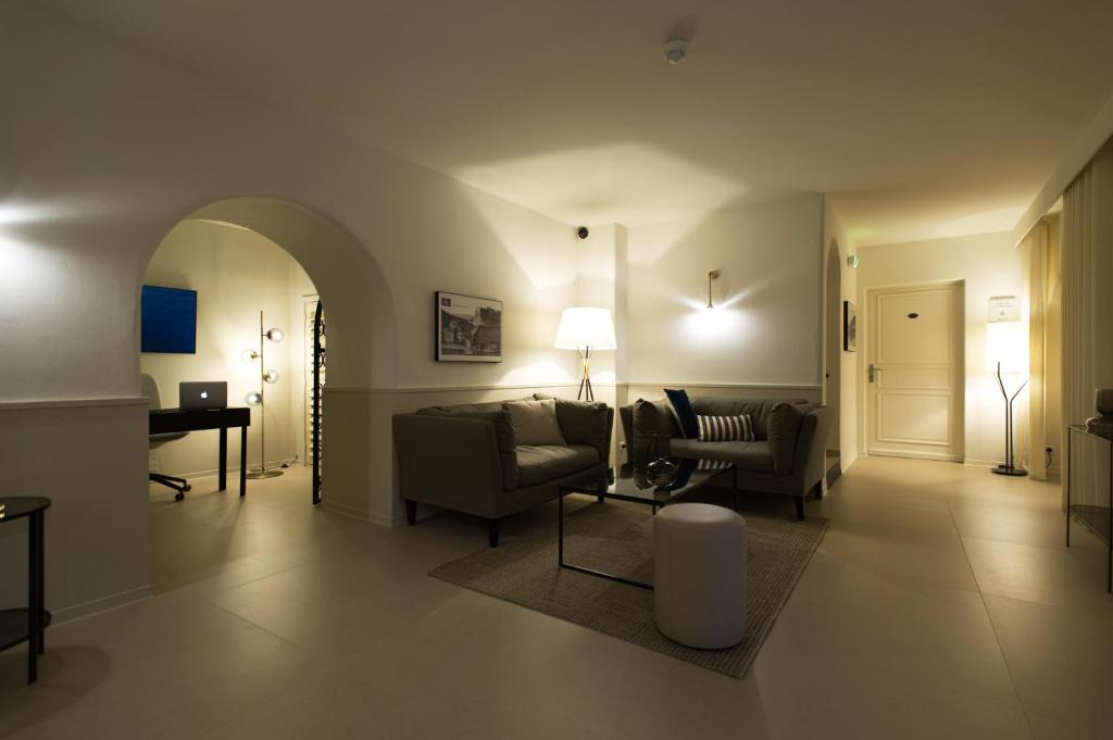 Posezení v ubytování Hotel Spa Genovese