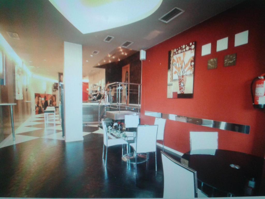 Posezení v ubytování Hostal Texas 2