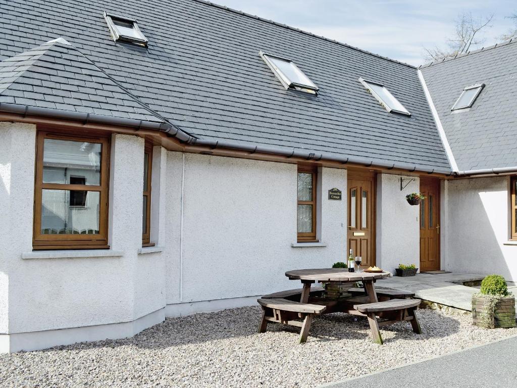 The building where the vacation home is located 