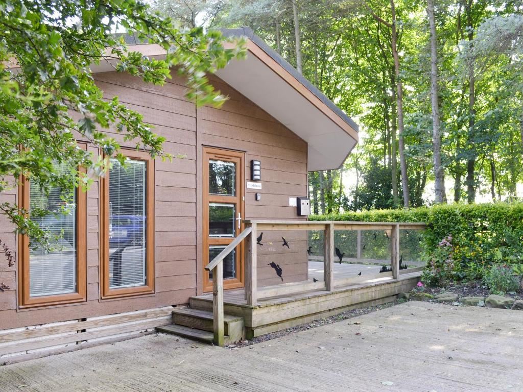 The building where the vacation home is located 