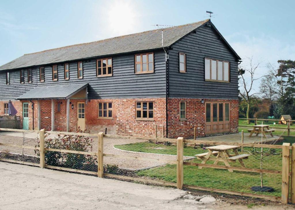 The building where the vacation home is located 