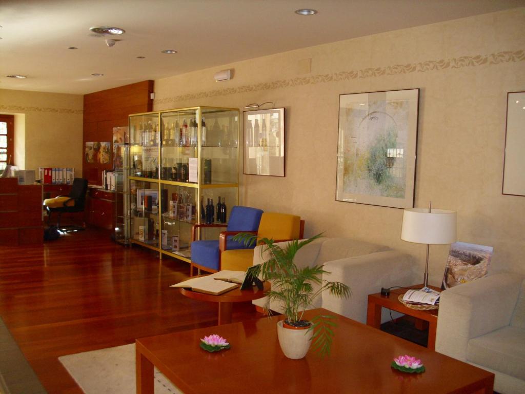 Posezení v ubytování Hotel Rural Vado del Duratón