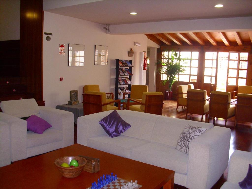 Posezení v ubytování Hotel Rural Vado del Duratón