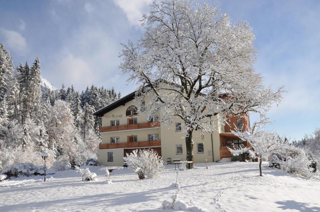 Villa Blumegg during the winter