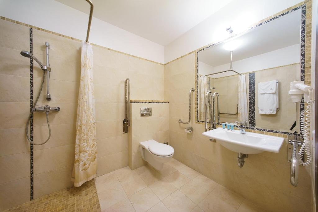 Kúpeľňa v ubytovaní Hotel Pan Tadeusz