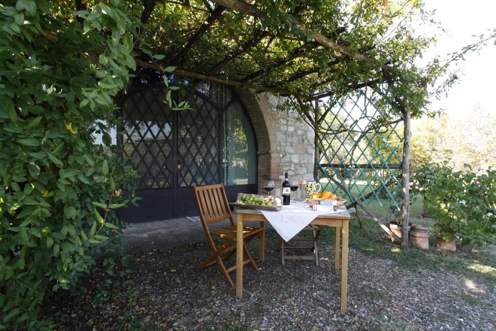 Vonkajšia záhrada v ubytovaní B&B Palazzo a Merse