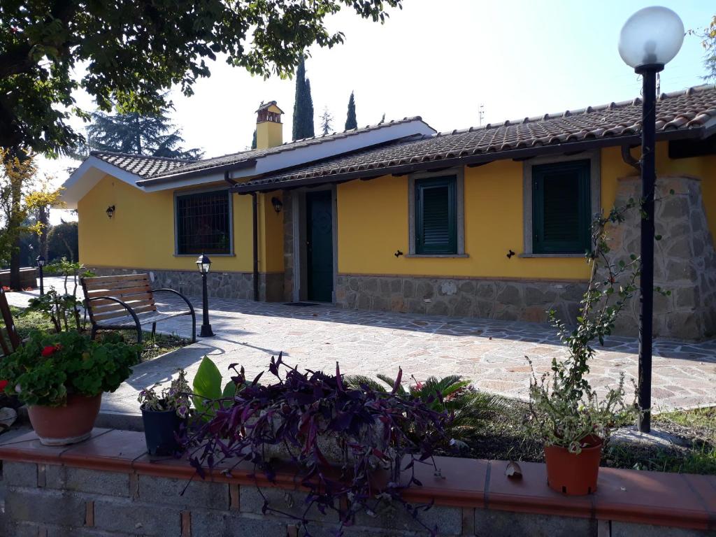 Budova, kde se bed and breakfast nachází
