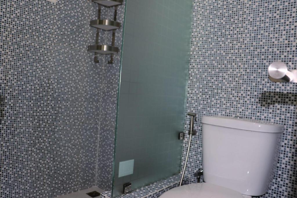 Koupelna v ubytování Diyar Villas Puncak M6-11