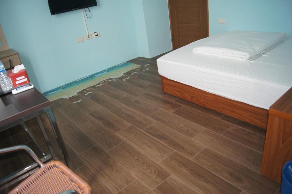 Postel nebo postele na pokoji v ubytování Shimmer B&B