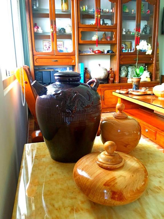 Posezení v ubytování Jiang Shui Village B&B