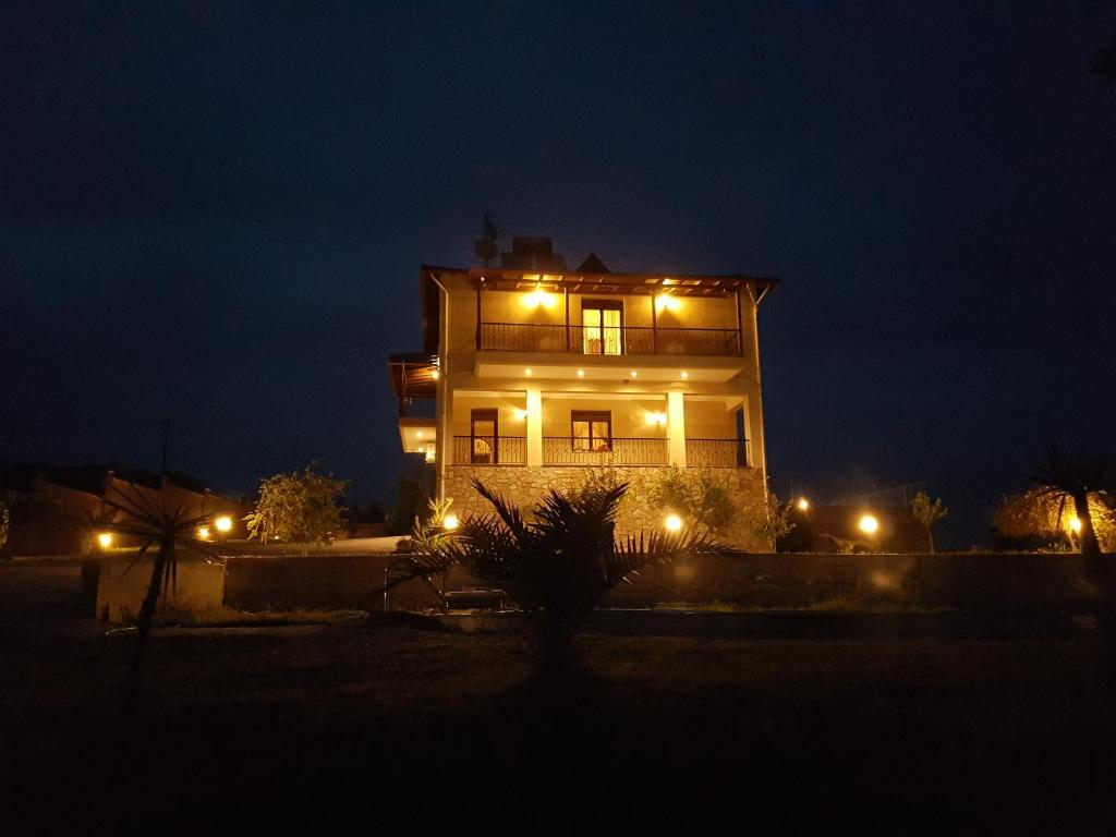 Budova, kde se vila nachází