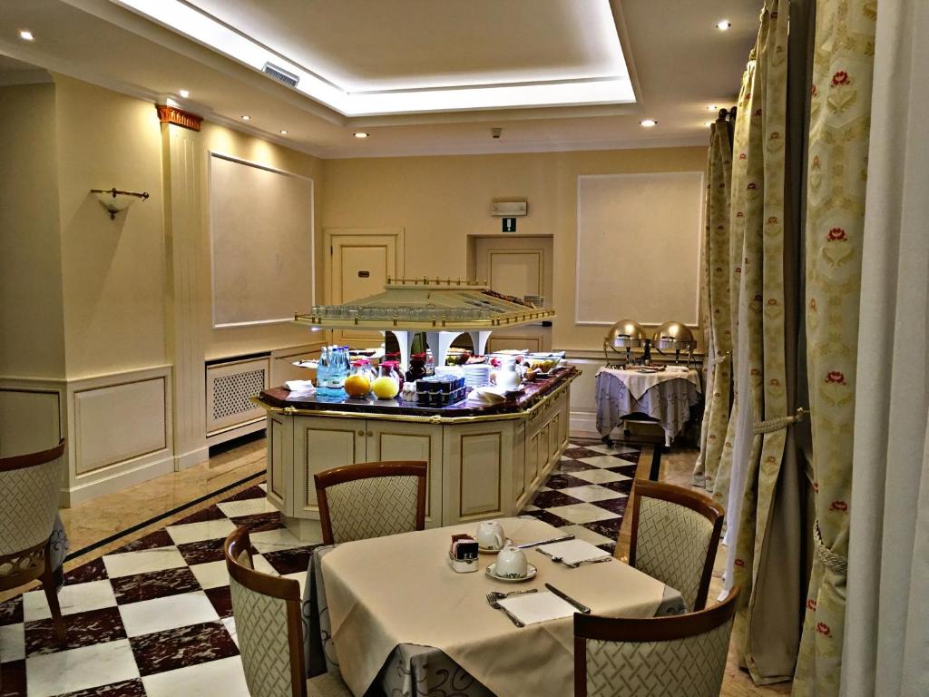 Posezení v ubytování Andreola Central Hotel