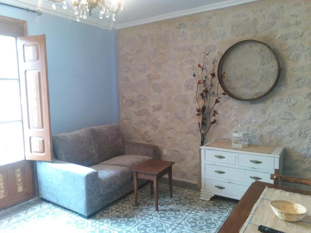 Posezení v ubytování Apartamentos Calanda