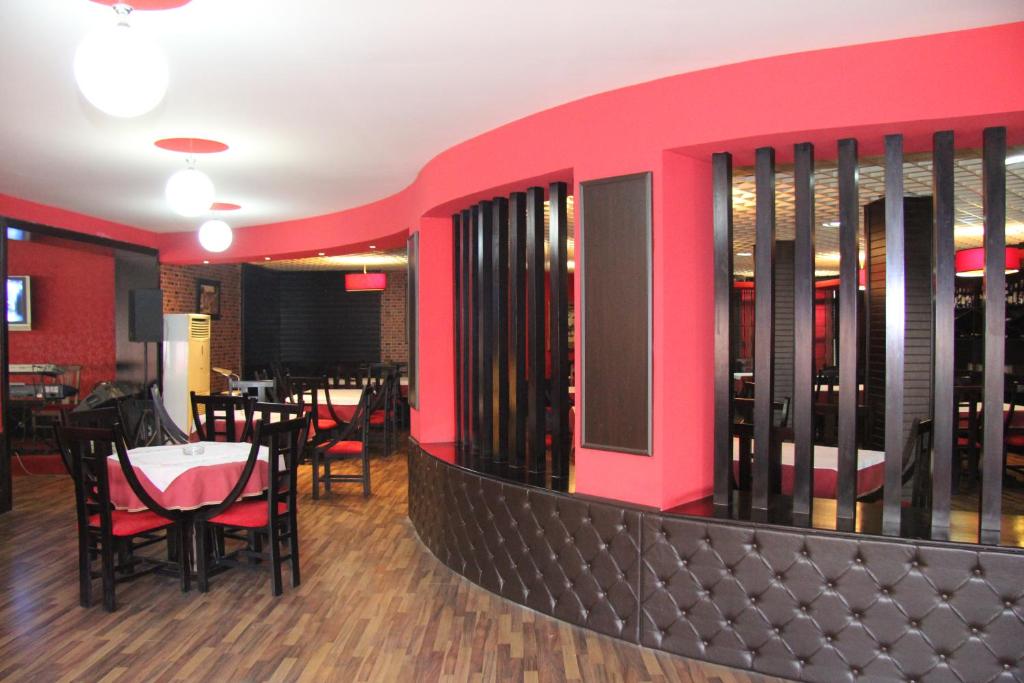 Χώρος καθιστικού στο Hotel Argenti